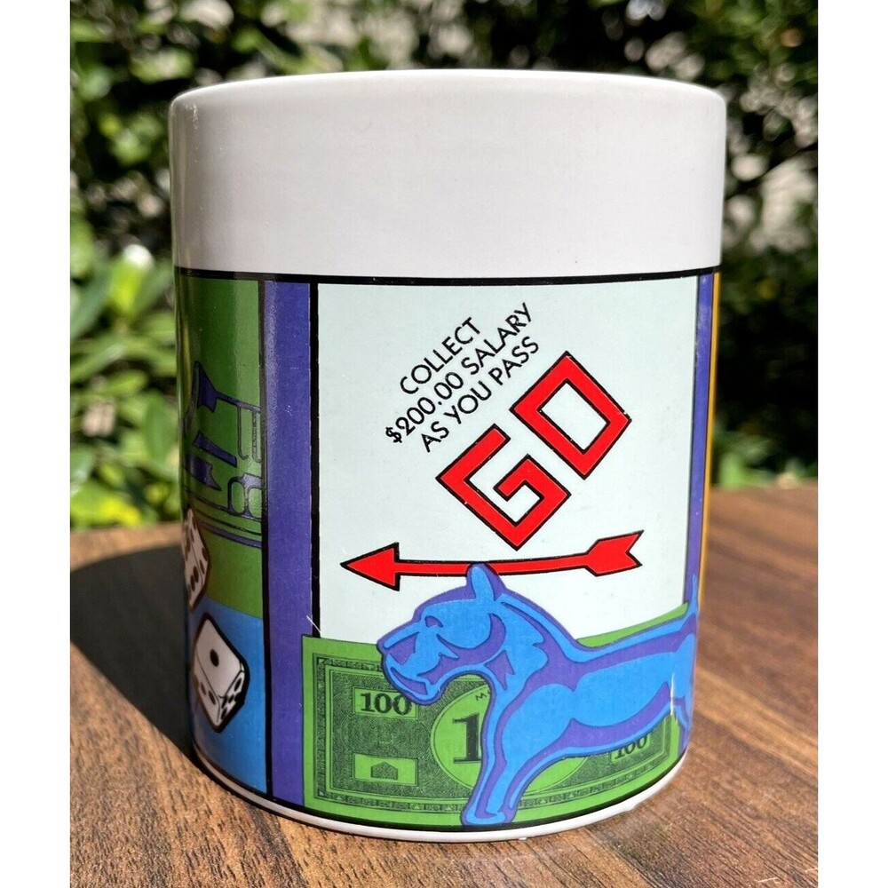 Monopoly Coffee Mug Hasbro by Sherwood Collectible Cup 2005